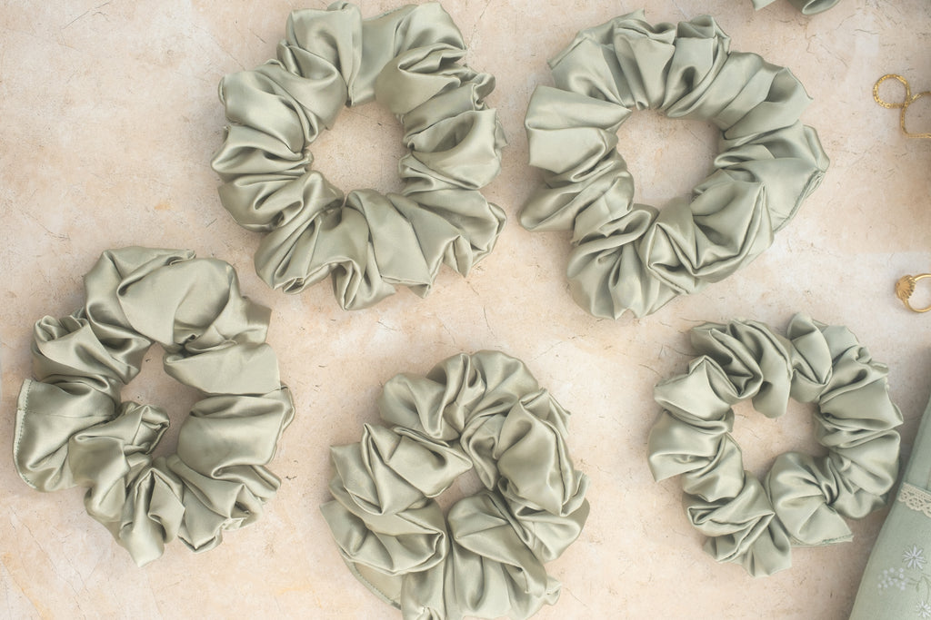 Sage Scrunchie