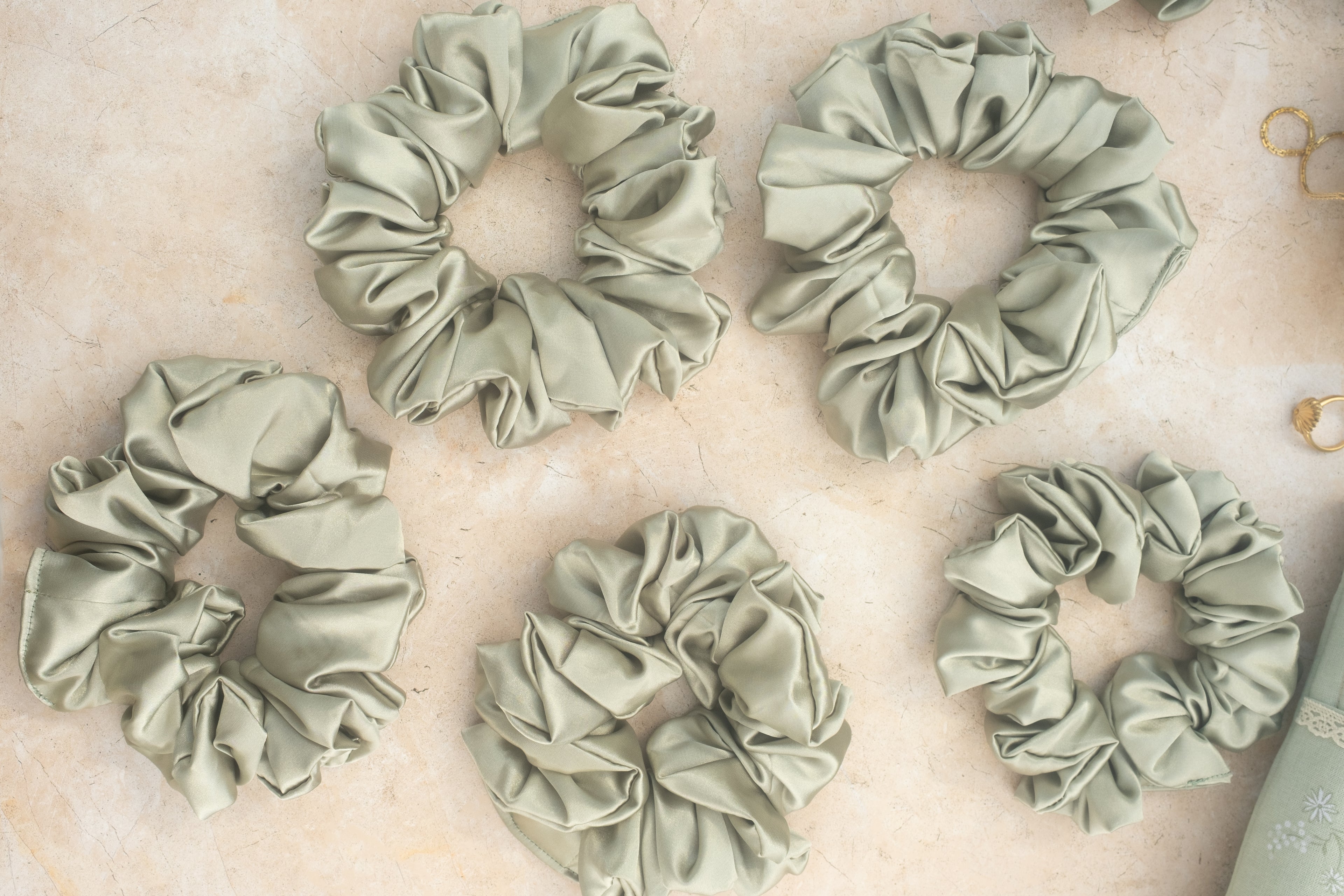 Sage Scrunchie