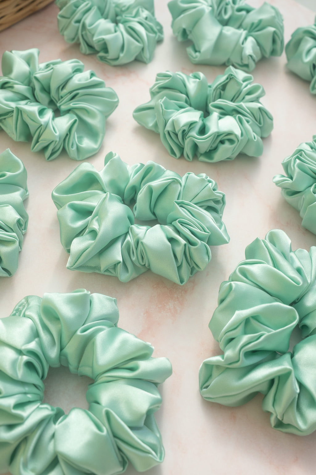 Mint Scrunchie