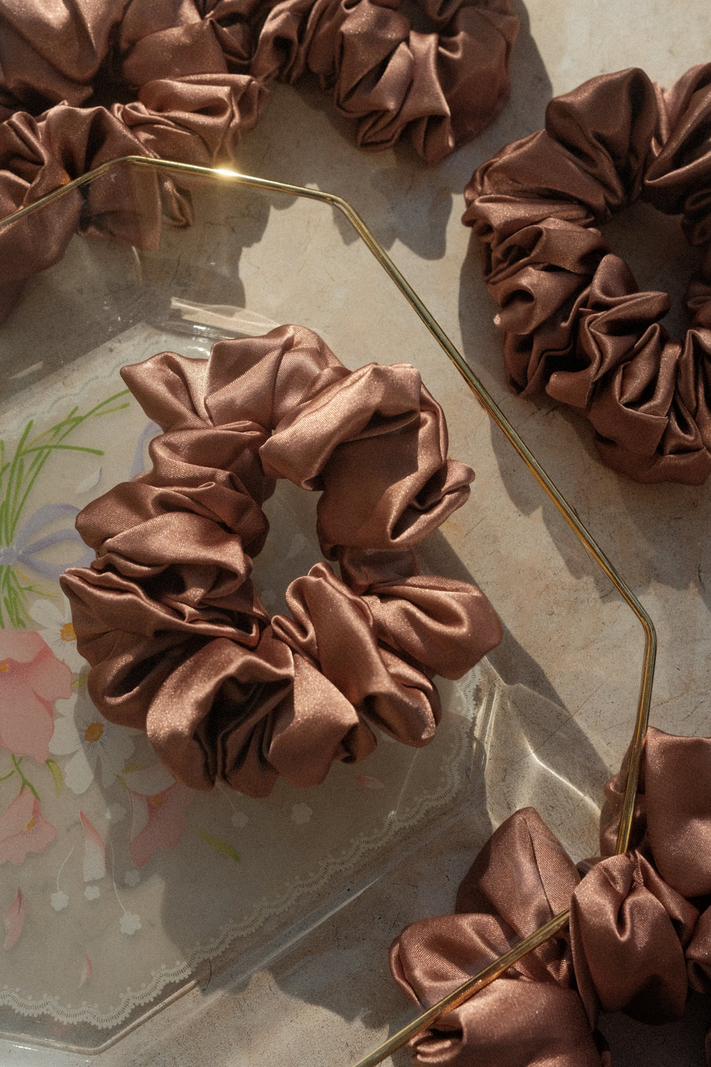 Rosewood Scrunchie