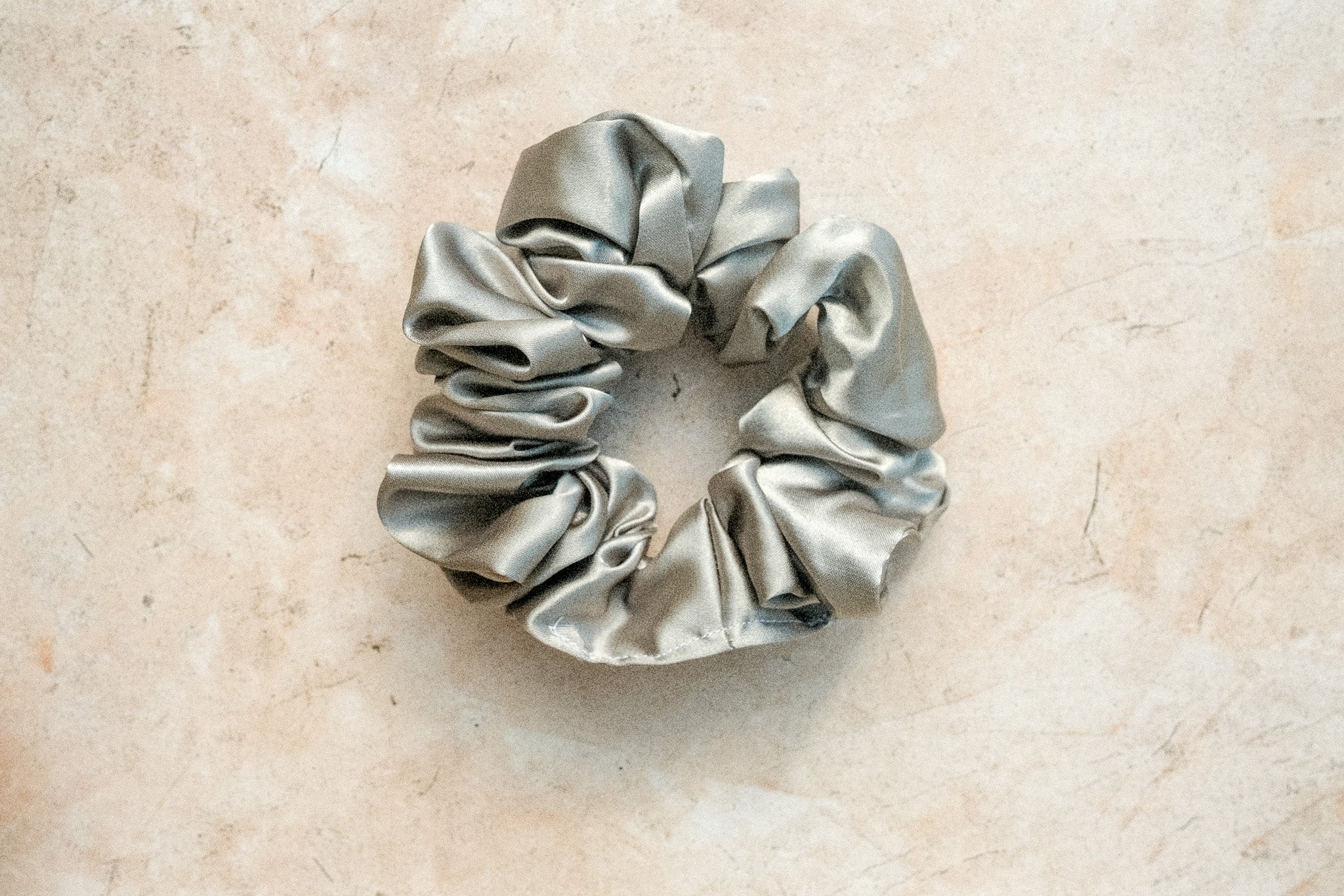 Chrome Scrunchie