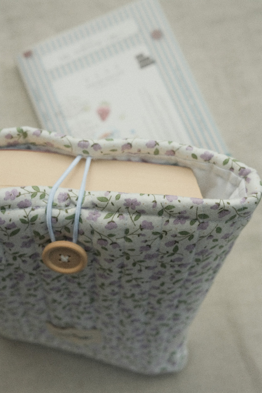 Lilac Meadow Book Sleeve
