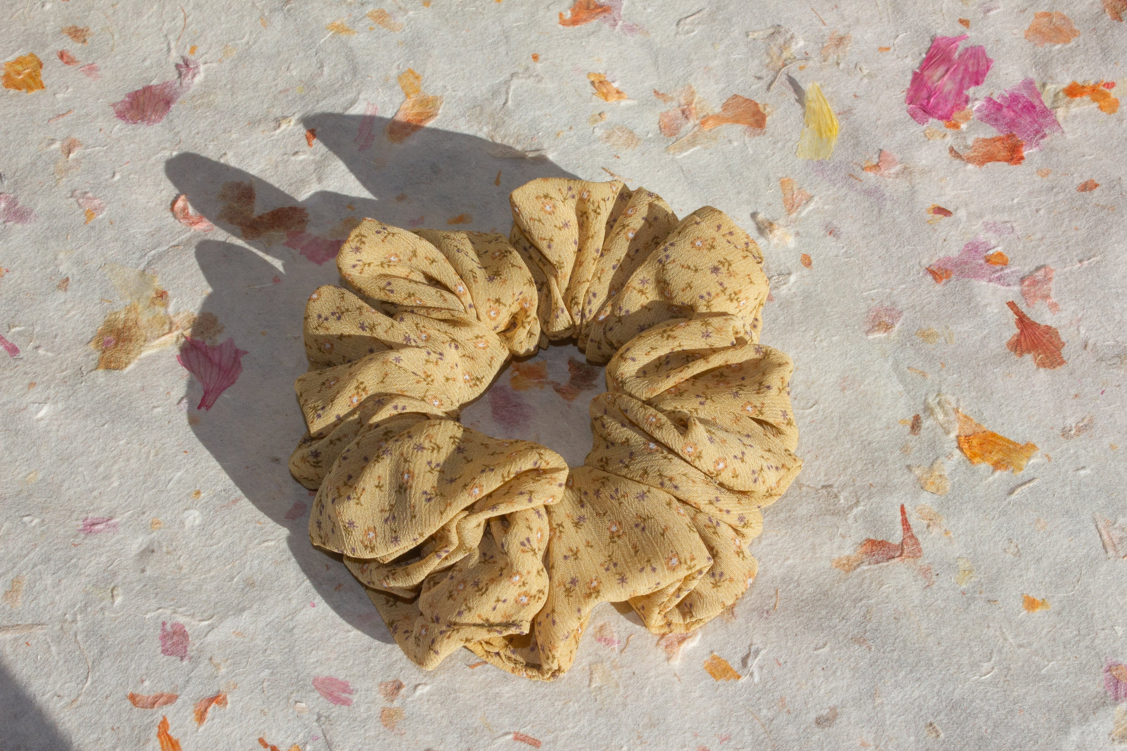 Golden Meadow Scrunchie