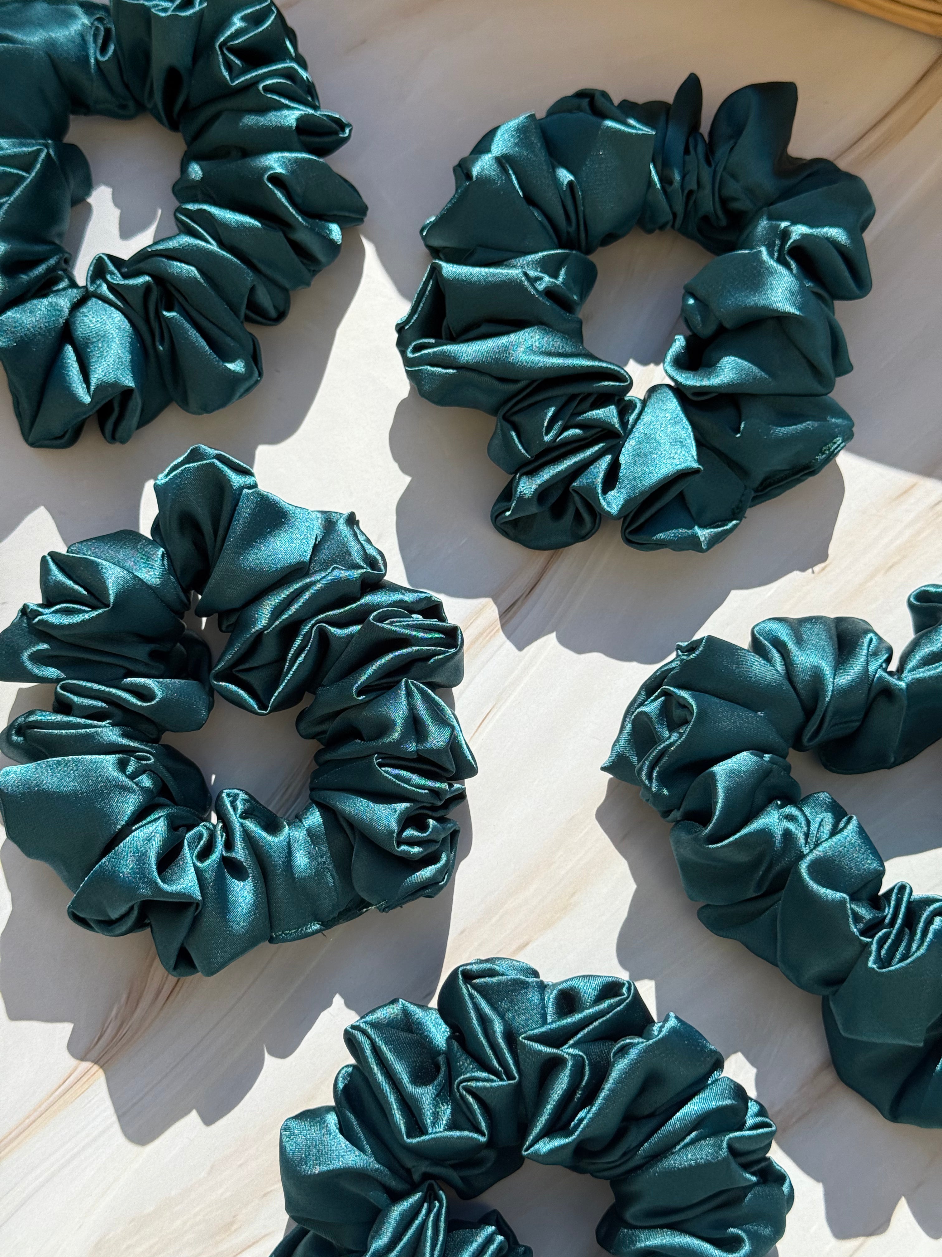 Emerald Scrunchie