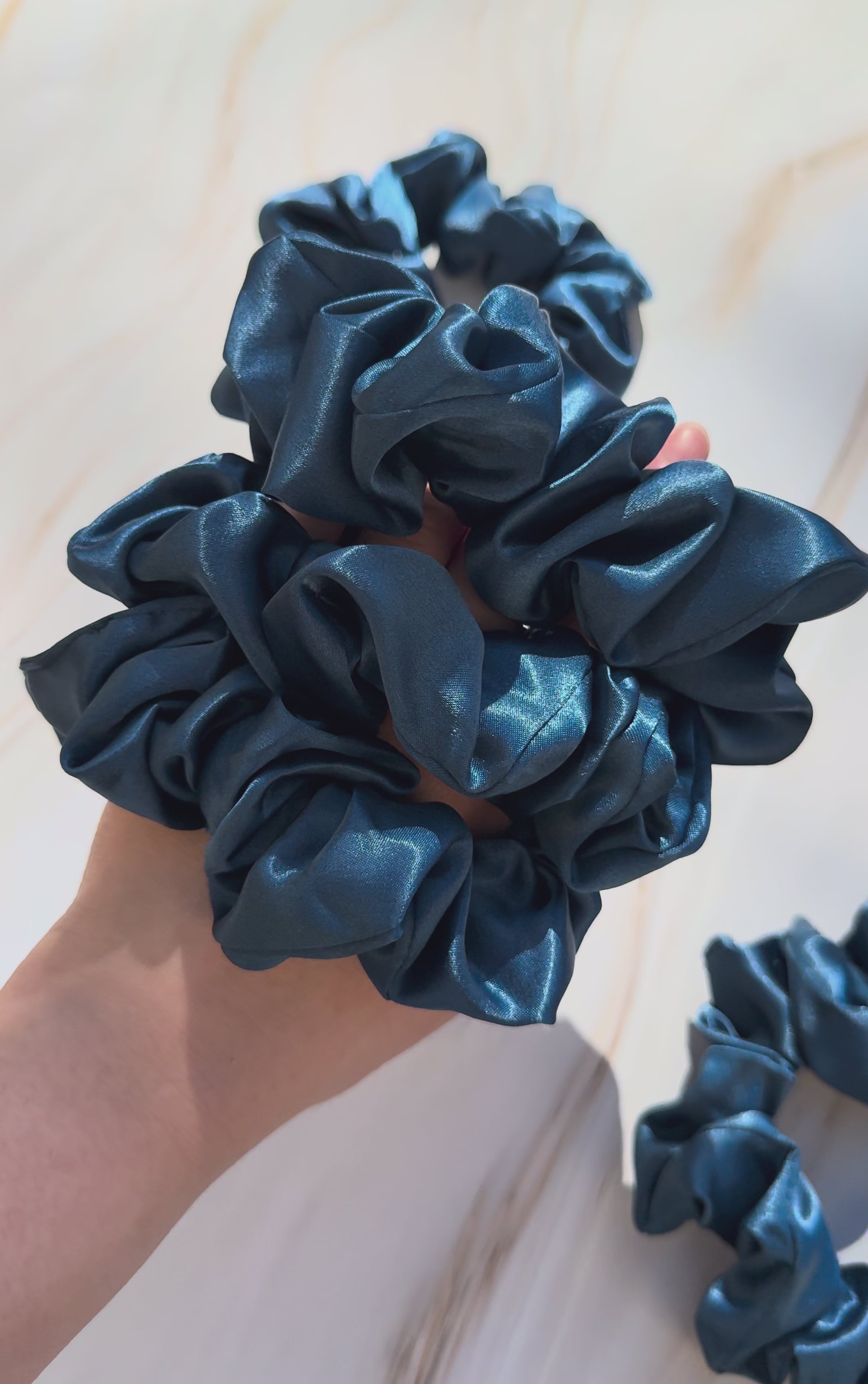 Deep Ocean Scrunchie