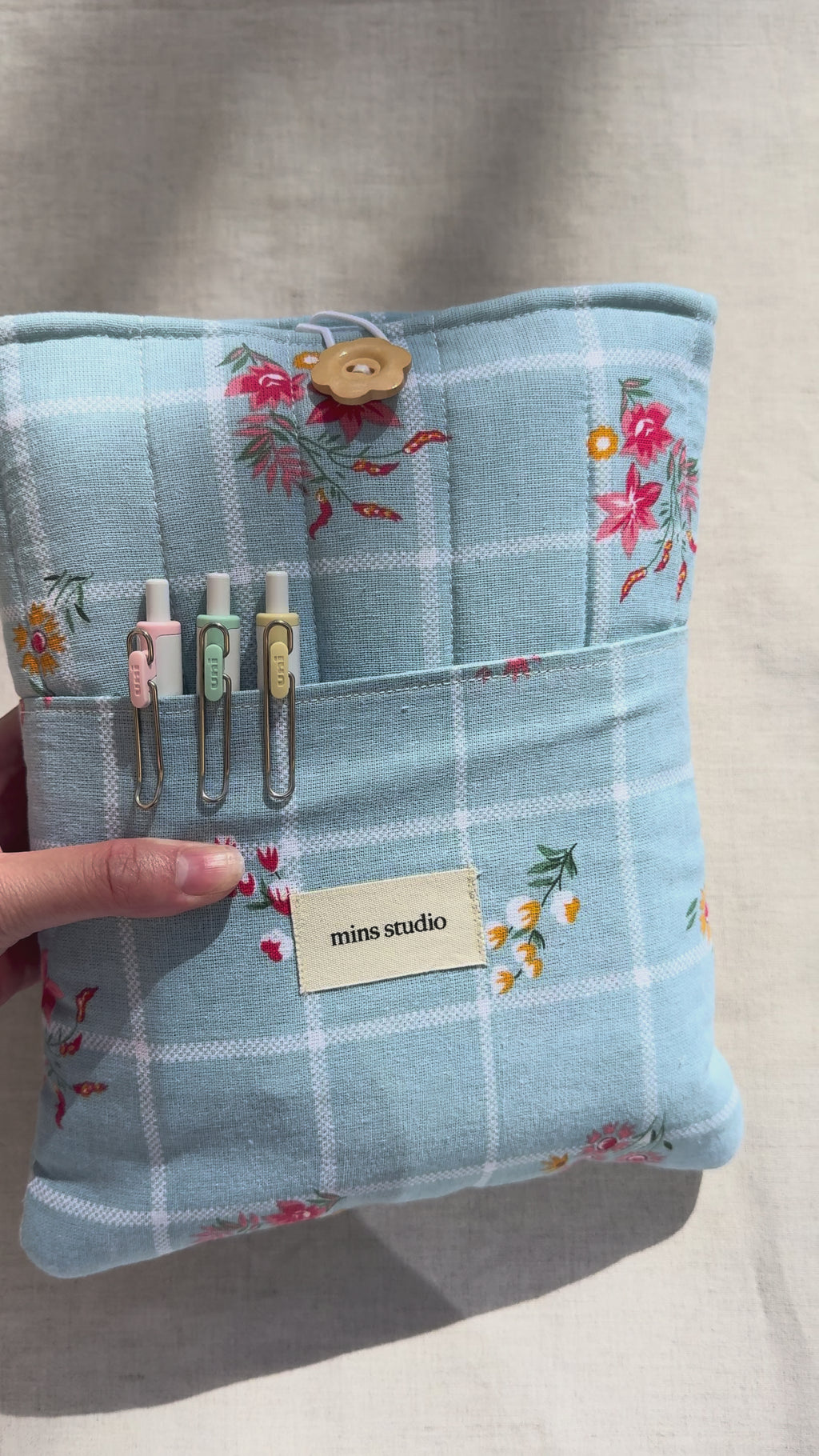 Bluebell Book Sleeve