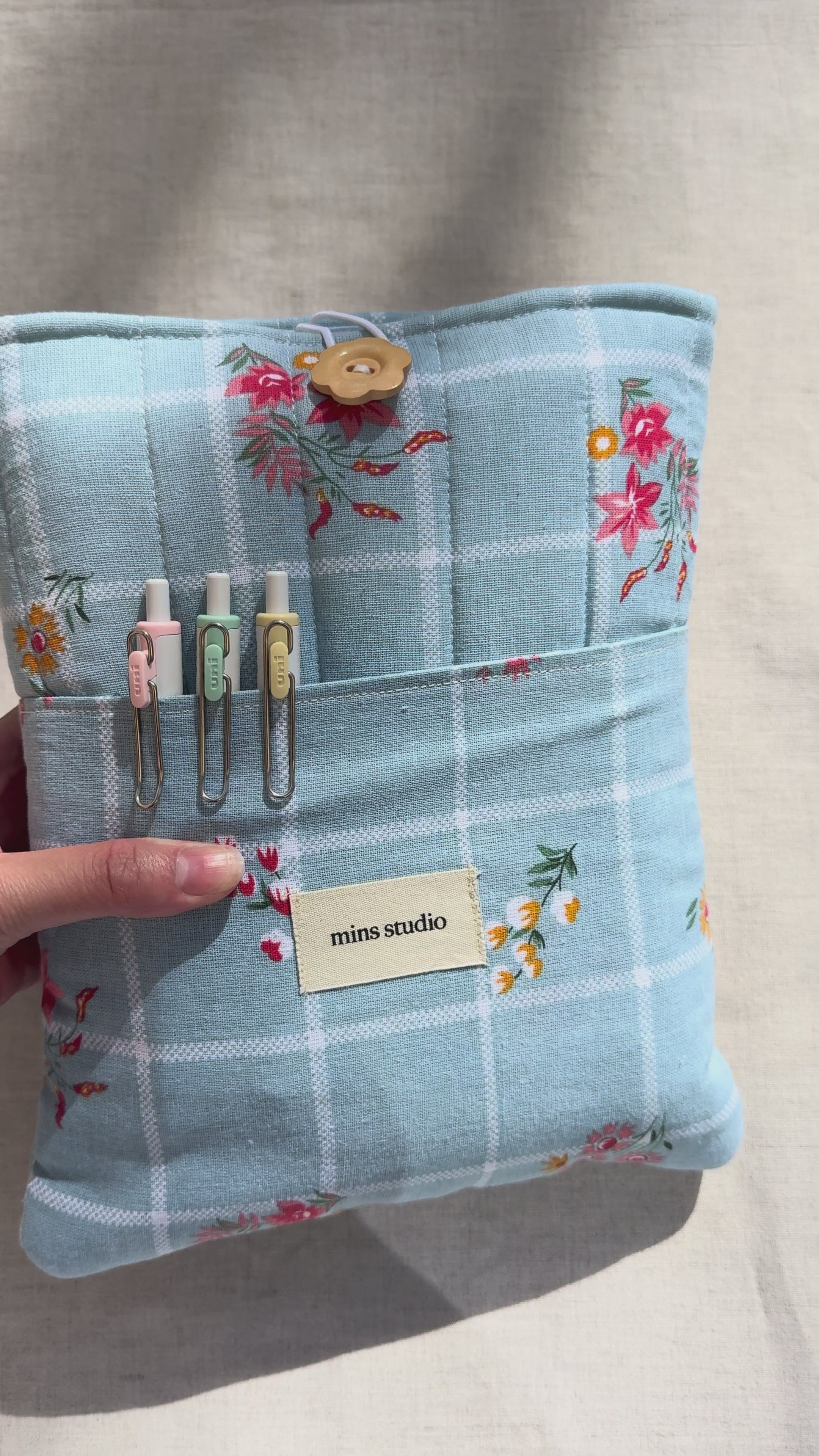 Bluebell Book Sleeve